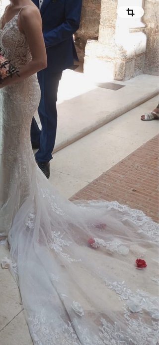 Vestido de Novia Sirena Adriana Alier