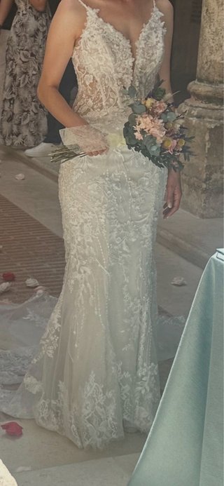 Vestido de Novia Sirena Adriana Alier
