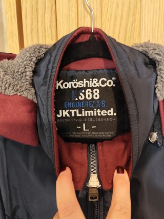 Chaqueta Koroshi acolchada hombre talla L