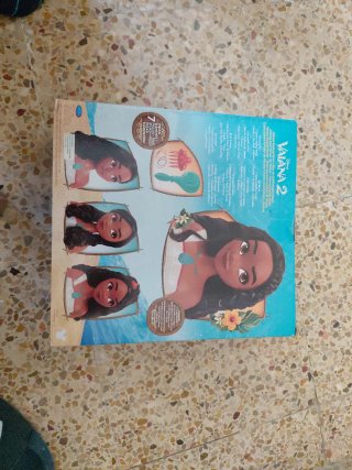 Cabeza de estilismo Vaiana 2 Disney
