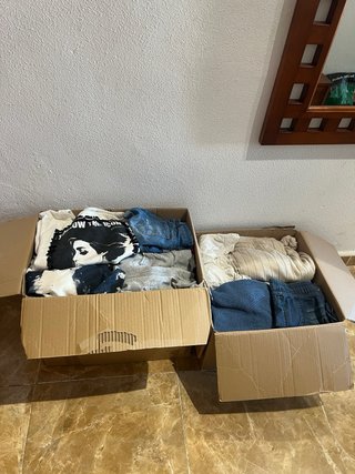16 kilos de ropa!