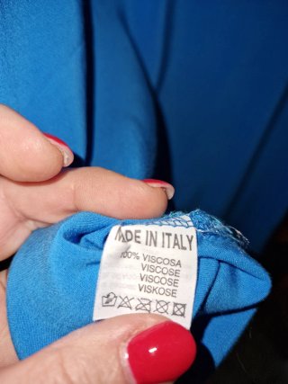 Camicetta donna Talco azzurra