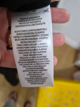 Camicia Polo Ralph Lauren uomo nera nuova in lino