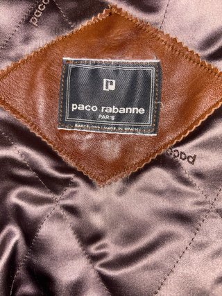 Chaqueta de hombre 100% Piel Paco Rabanne M/L