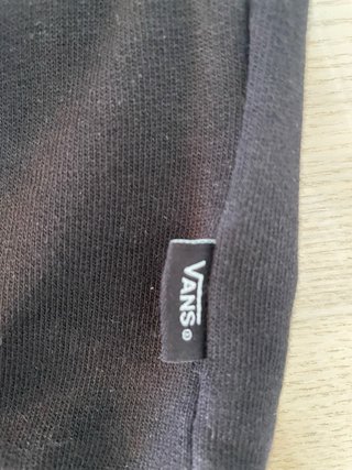 Sudadera Vans Negra
