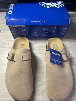 Ciabatte Birkenstock Beige Taglia 44
