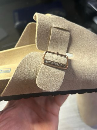 Ciabatte Birkenstock Beige Taglia 44