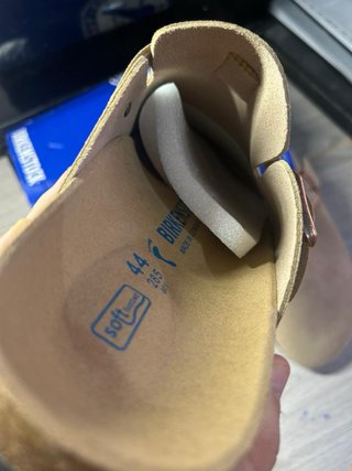 Ciabatte Birkenstock Beige Taglia 44