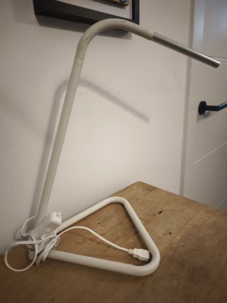 Lámpara Escritorio USB Flexible Blanca