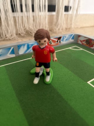 Campo de fútbol Playmobil PLEGABLE. NO ocupa espac