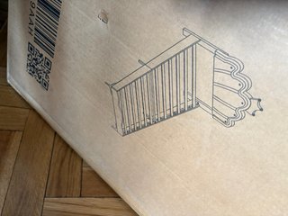 Cama infantil LED 90x200 - Nueva en caja