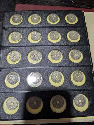 Monedas 50 céntimos Franco (Colección)