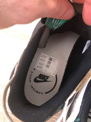 Nike Waffle Debut Premium Negro-Verde
