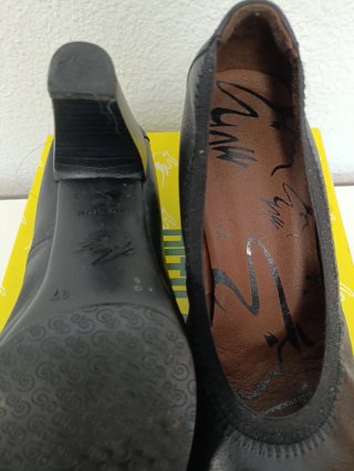 Zapatos de salón flexibles negros