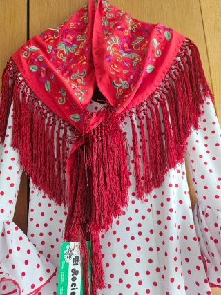 Vestido de flamenca con volantes