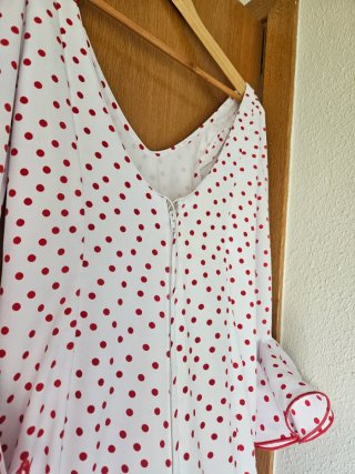 Vestido de flamenca con volantes