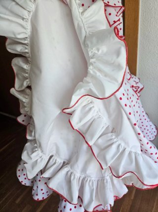 Vestido de flamenca con volantes