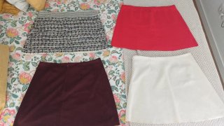 Lote 4 faldas talla M