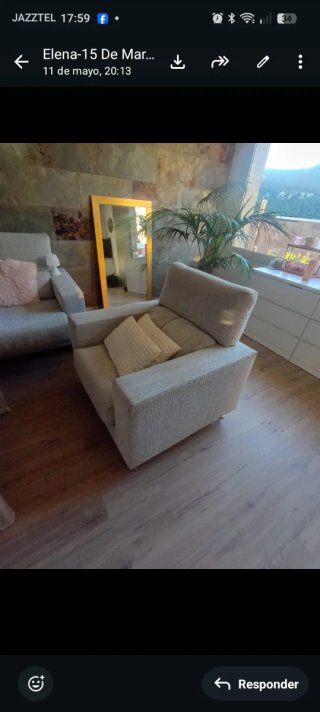 Divano chaise longue + estraibili