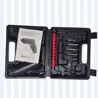 Mini taladro eléctrico con accesorios