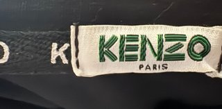 Camiseta Kenzo Negra Algodón