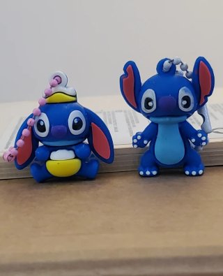 Lote 2 Figuras Stitch Disney