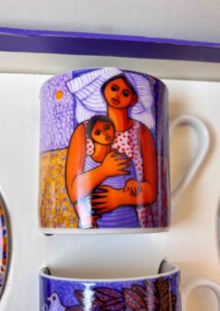 Juego café Cándido Bido cerámica