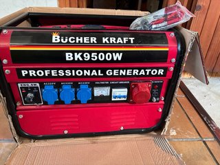 Generador Bucher Kraft BK9500W Profesional