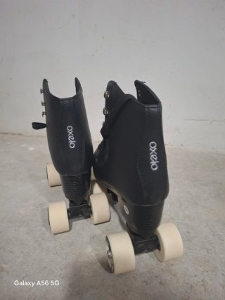 Patines Oxelo negros talla 38