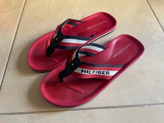 Sandalias Tommy Hilfiger Rojas Hombre