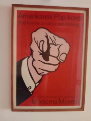 Poster Arte Pop Americano Moderna Museet