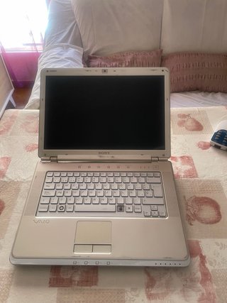 Sony VAIO portátil dorado/plateado