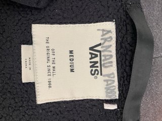 Chaqueta Vans Polar Gris y Negra