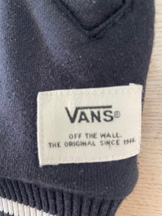 Chaqueta Vans Polar Gris y Negra