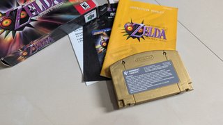 Maschera di Majora di Zelda N64 Completa con Scatola