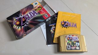 Maschera di Majora di Zelda N64 Completa con Scatola