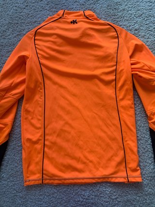 Camiseta portero Kipsta naranja T.14 años
