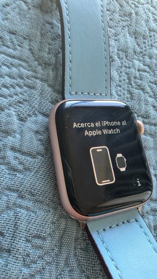 Apple Watch Series 6 Oro Rosa 44mm Azul