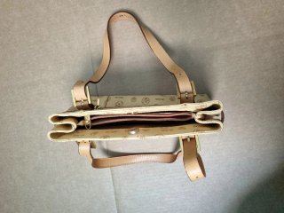 Bolso El Potro Lona y Piel Ubrique