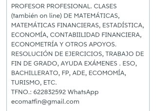 Clases particulares