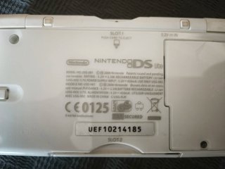 Nintendo DS Lite Blanca