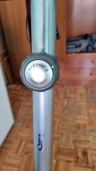 Bicicleta Estática Cyc Gris/Plata