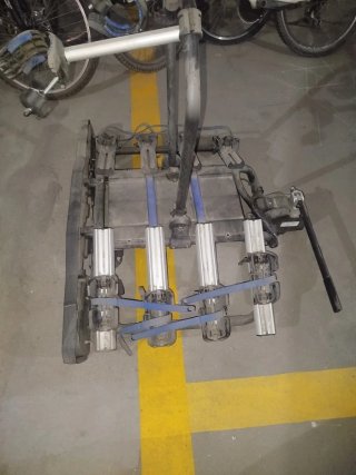 Portabicicletas 2 años de uso