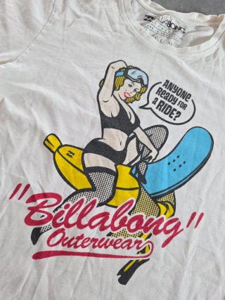 T-shirt Billabong Outerwear Vintage Graphic M