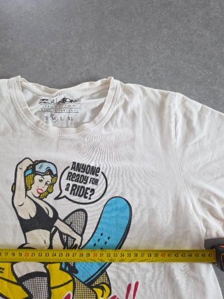 T-shirt Billabong Outerwear Vintage Graphic M