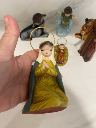 Nacimiento Belén Misterio Pesebre Ortigas