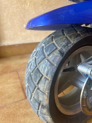 Mini Moto Deportiva Azul