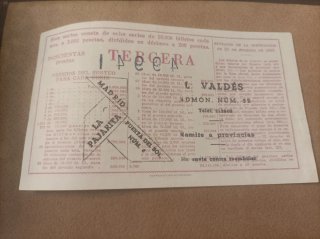 Cartel Lotería Nacional 1956