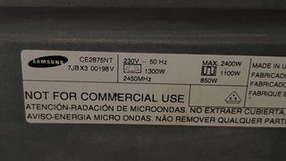 Microondas Samsung CE2875NT
