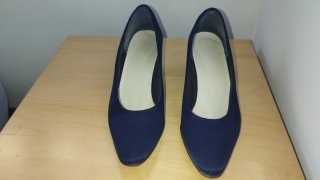 Tacones Azul Marino